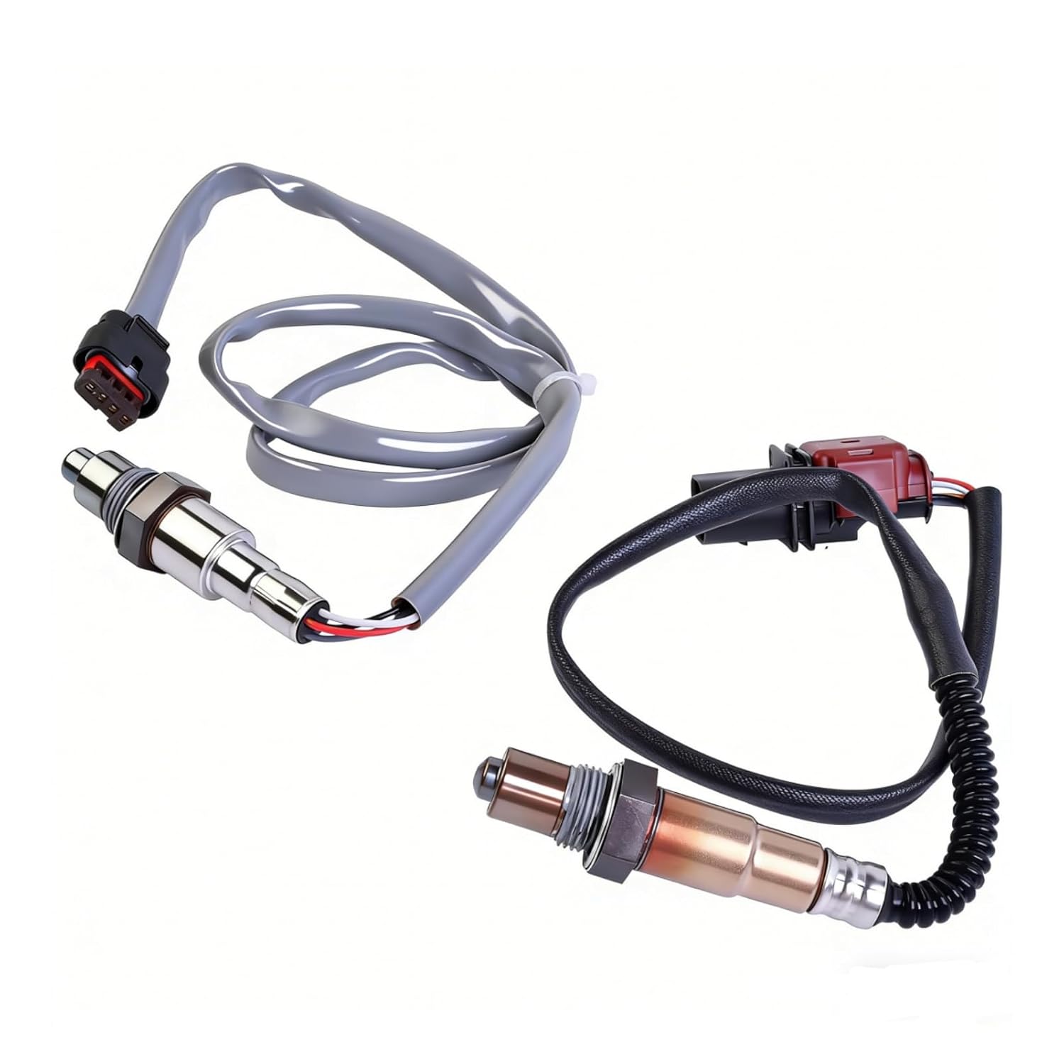 234-8039 234-5173 Upstream Downstream Oxygen Sensor Compatible with Ford Fusion Escape Edge Taurus Explorer Focus 2017-2019 Lincoln MKC MKT MKZ Nautilus 2.0L, Set of 2