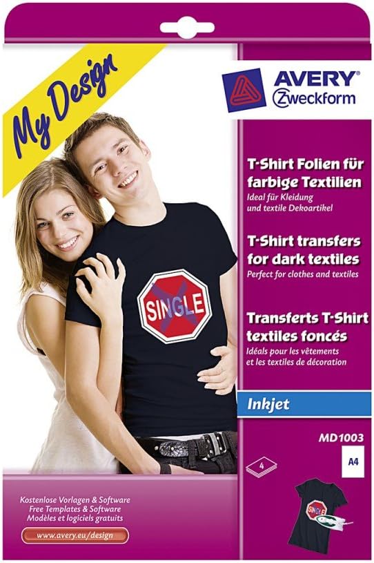 AVERY TEXTILFOLIE FARBE MD1003-4 BL