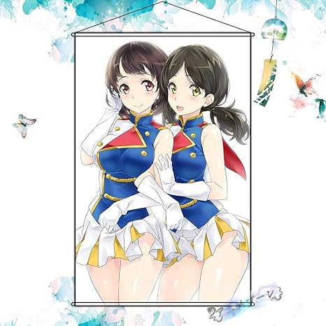 Amazon Co Jp 同人サイトタペストリー 響け ユーフォニアム 北宇治高校吹奏楽部へようこそ 中世古香織 小笠原晴香 ポスターぶら下げ絵アニメ漫画同人誌アダルトエロ巨乳18 60cm 90cm