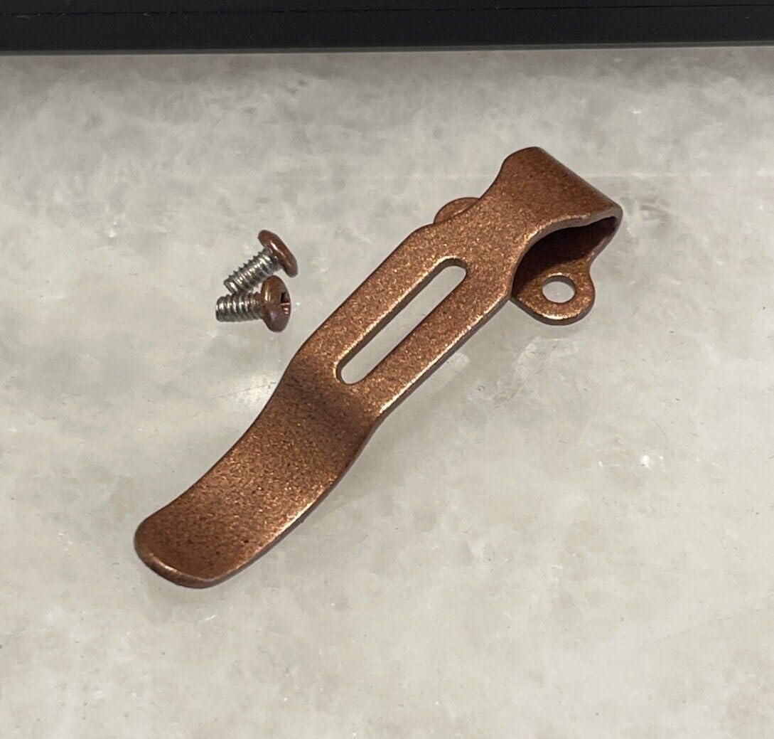 Copper Steel Pocket Clip For Streamlight Wedge 88810 88811 XT 88812 Flashlight