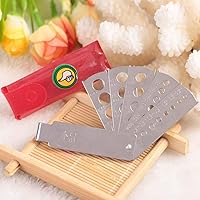 Vista 5 de Herramienta de medición de gemas, herramienta de joyería, accesorio de equipo de joyería, medidor de gemas, herramienta de medición de piedra