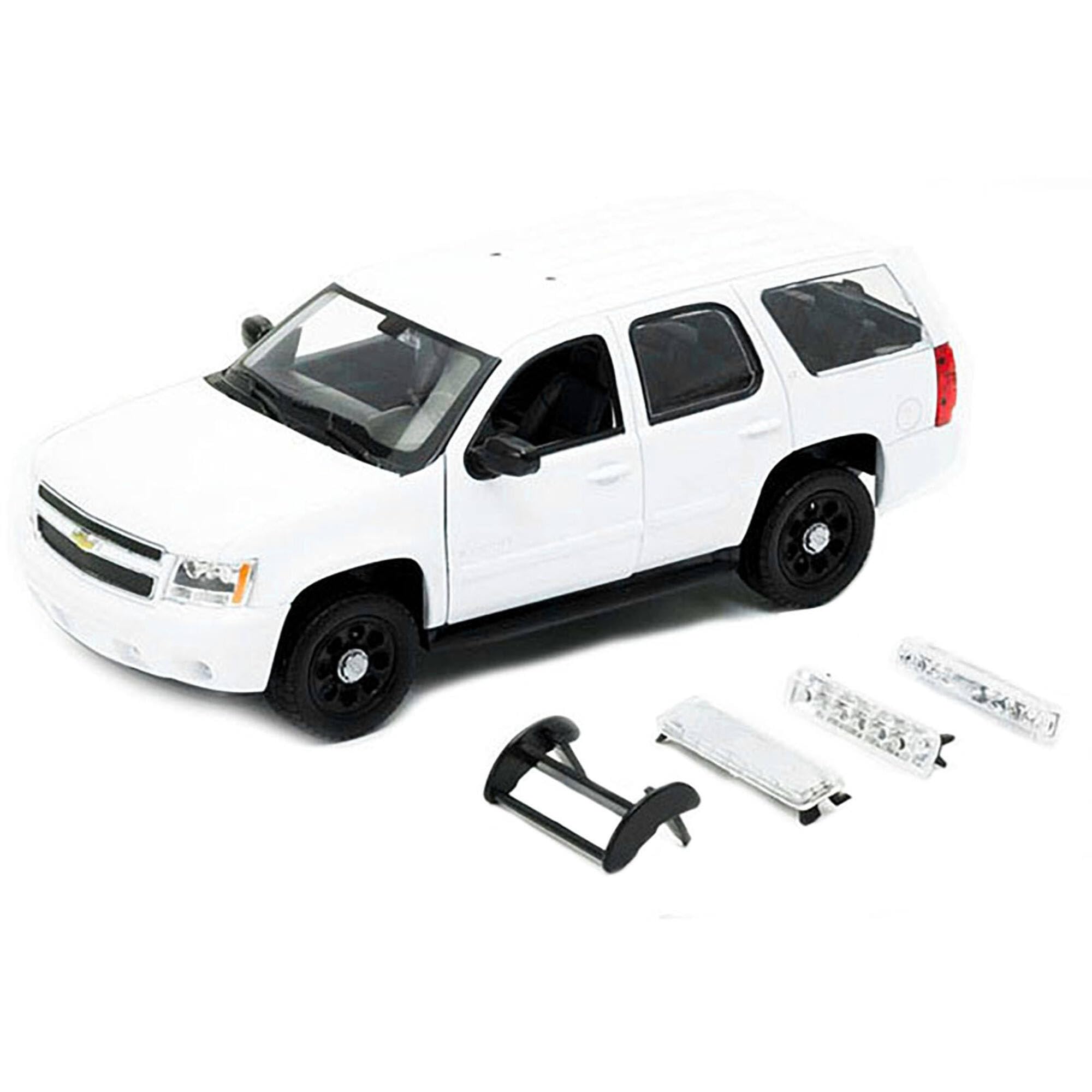 WELLY ウィリー 1/24 シボレー タホ 2008 ホワイト Amazon | Welly 2008 シボレー タホ マークなし パトカー ホワイト 1