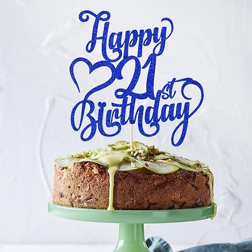 Miniatura 209 de Decoración para tarta de cumpleaños número 15 con purpurina dorada – 15 aniversario/cumpleaños – Hello 15, Cheers to 15 años, 15 & Fabulous Cake