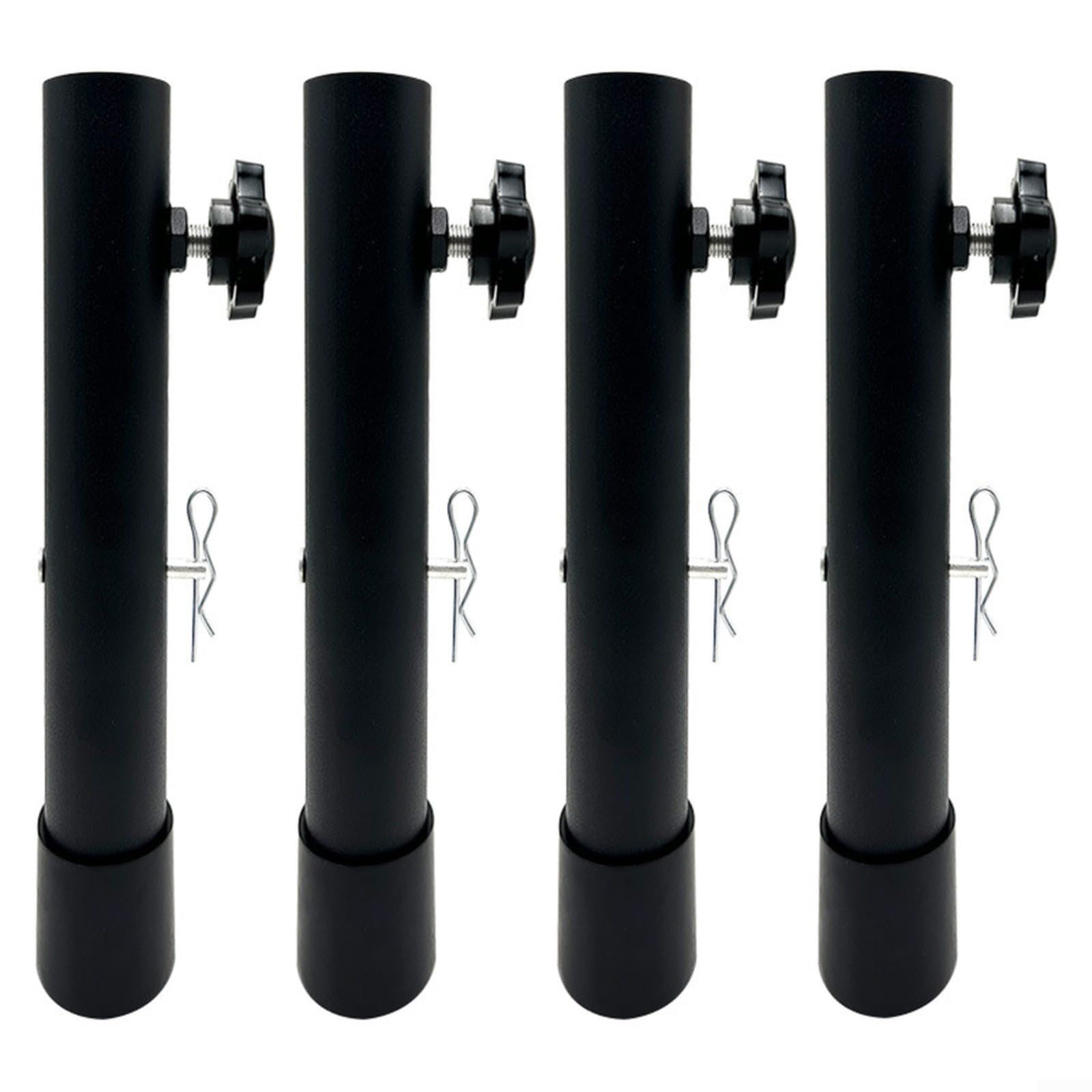 Extensores de patas de mesa con soportes de altura ajustables de acero resistente