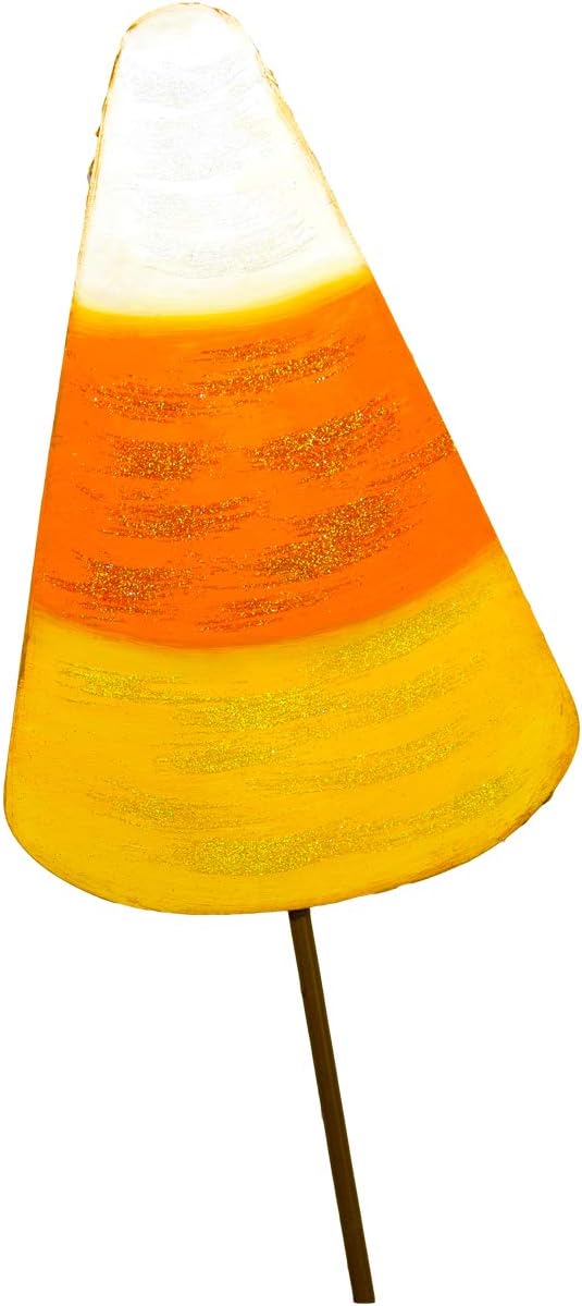 The Round Top Collection - Candy Corn Stake - Metal
