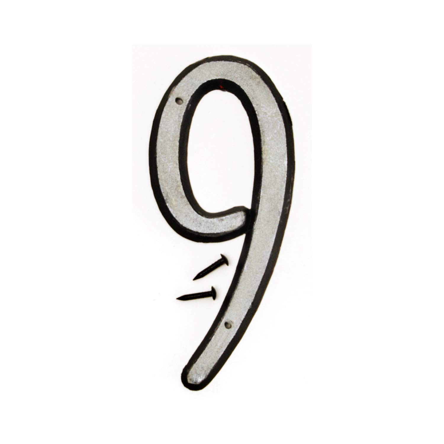 HY-KO Products 30609 9 Number, 4 Inch, Reflective