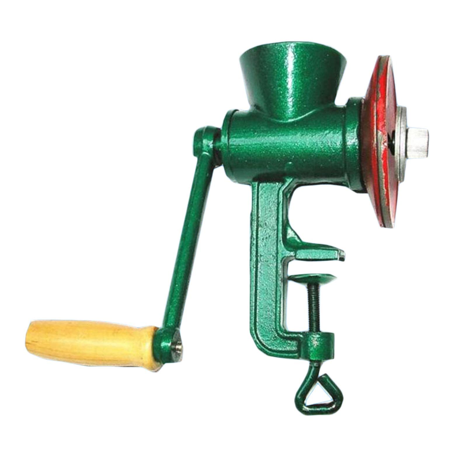 Hand Crank Grain Mill Wheat Nuts Crusher Coarseness Adj | Hand Crank Grain Mill Wheat Nuts Crusher Coarseness Adjustable for Pepper Alloy Iron 23Cm/9.06Inch-image-35