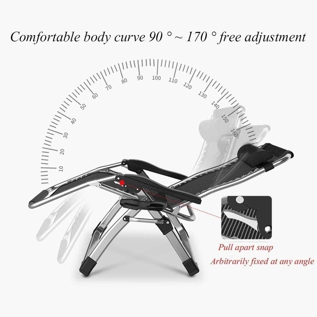 Reclining Garden Chairs, Reclining Lounge Chairs, Folding Chair, for Patio, Lawn and Garden, Beach, Camping, Outdoor Patio Lounge Chairs, Load ≥ 200kg/33