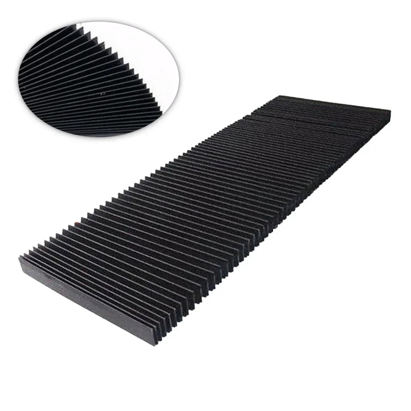 CNC-Maschinenschutz-Staubtuch CNC-Fräsmaschine Flexibles Schutzstaubtuch Dreifach-Schutztuch Schutz-Flaches Akkordeon-Balg-Abdeckungswerkzeug(190mm)
