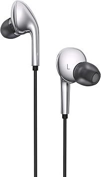 H HIFIHEAR BLON BL-T3 in Ear Headphone, HiFi DJ in Ear Monitor, 11mm Composite Diaphragm Dynamic Drive Metal Earphone with Detachable Cable in Ear Earphone No Mic, BL-T3 Silver