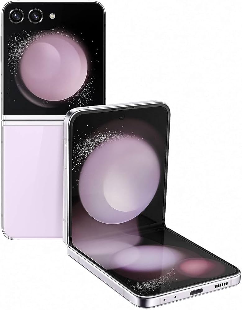 Samsung Galaxy Z Flip5 (Lavender, 8GB RAM, 256GB Storage) Without Samsung Galaxy Z Flip5 (Lavender, 8GB RAM, 256GB Storage) Without
