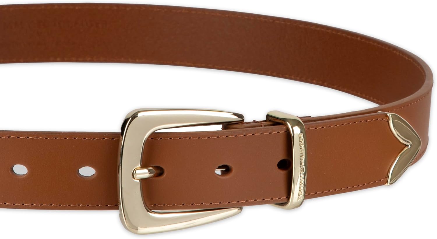 Tommy Hilfiger Women's 100% Leather Casual Fashion Belt for Jeans, Trousers and Dresses