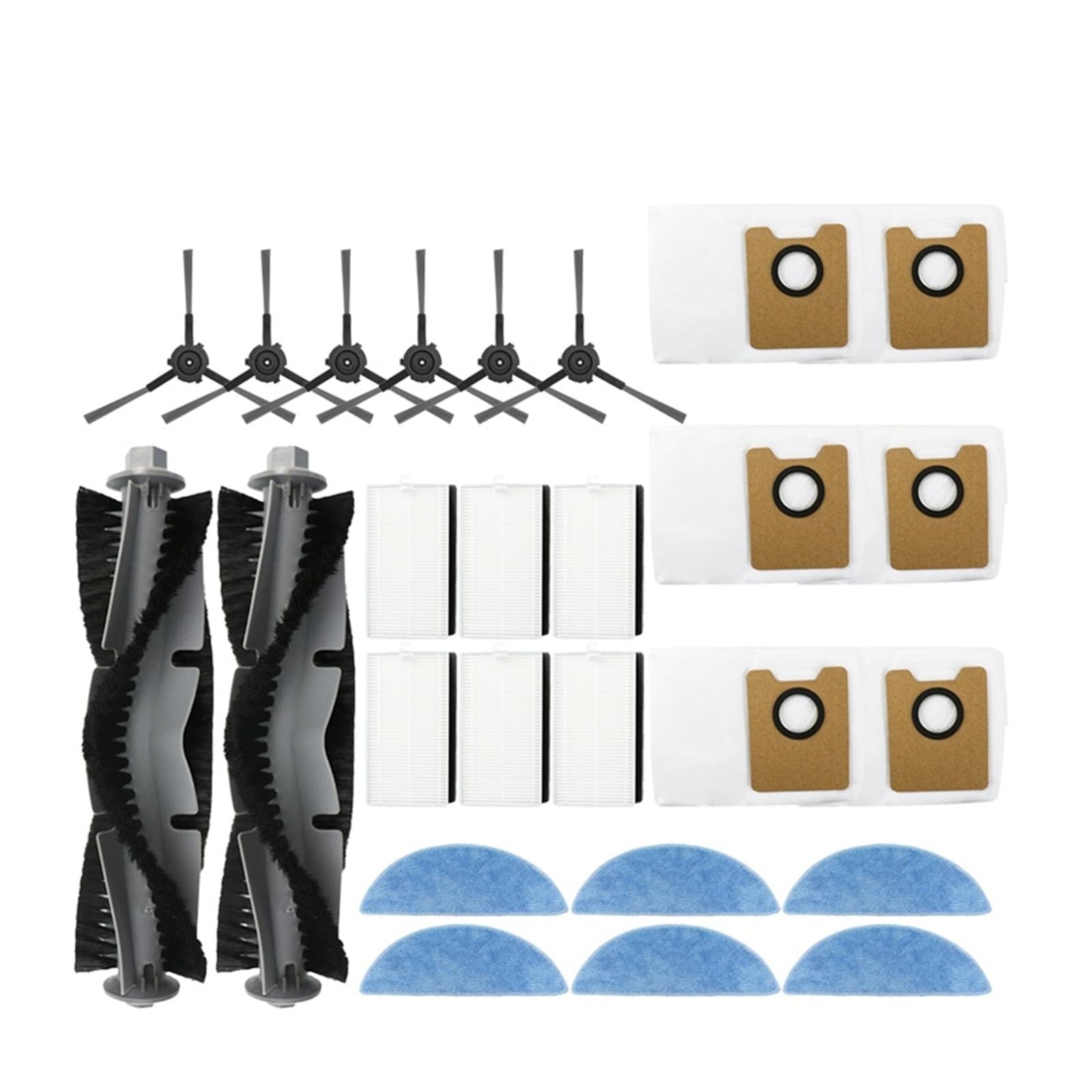 Lmrxofe 26 Pack Replacement Acssories Kit,Compatible With Ecovacs Deebot Y1 Plus Neo 2.0 Plus