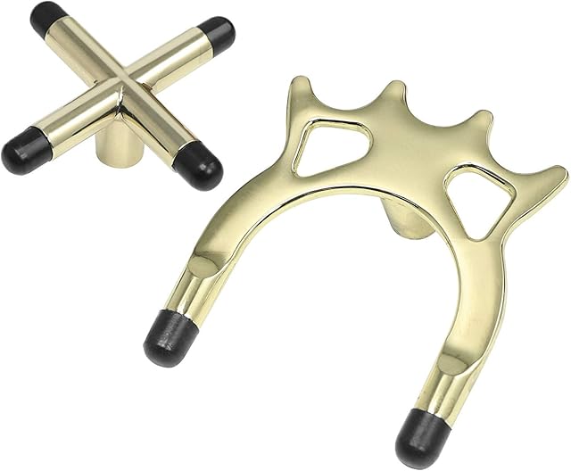 Veroda Smart Pool Snooker Table Cue Brass Cross & Spider Rest Set
