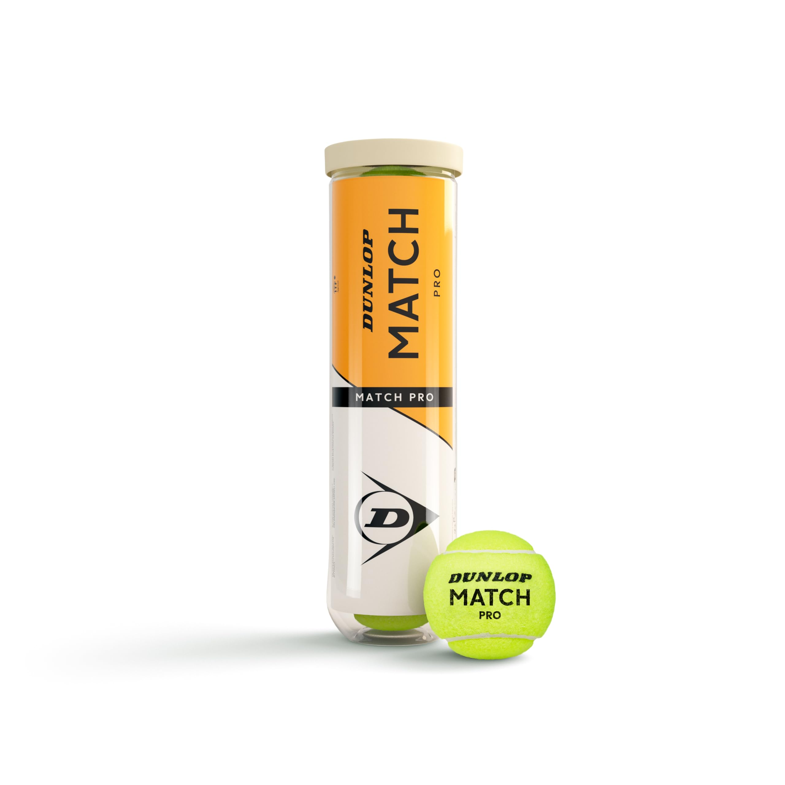 Dunlop Match Pro Tennis Ball for Sand, Hard Court & Lawn – Amazon Exclusive
