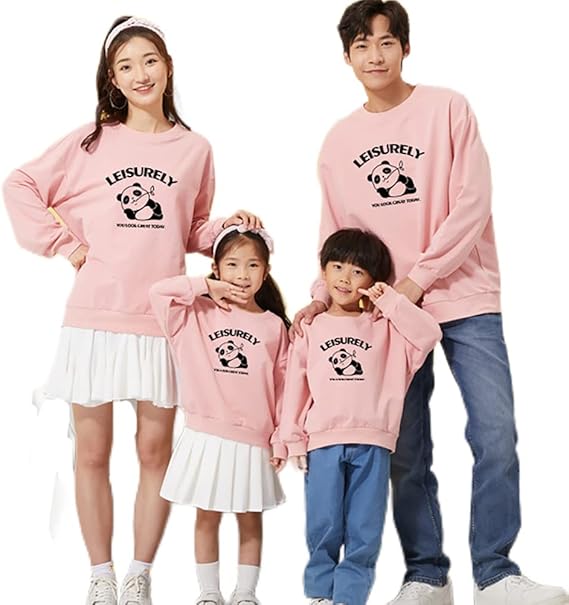 Amazon ジュタオピン 親子ペアルック 赤ちゃん パーカー 母 の日 22 プレゼント 親子コーデ 秋 親子 パーカー お揃い 服 ペア トレーナー 子ども服 親子ペアルック 長袖 ペアルック 兄弟 お揃い 服 家族 ペアルック 出産祝い クリスマス プレゼント トレーナー