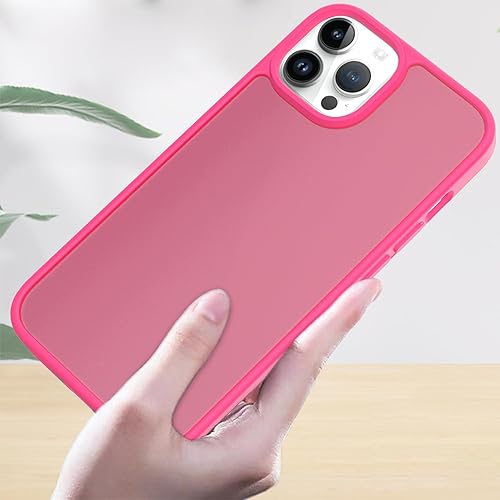 Vista 245 de TENOC Funda para teléfono compatible con iPhone 13 Pro Max, funda transparente a prueba de golpes protectora delgada para 6.7 pulgadas
