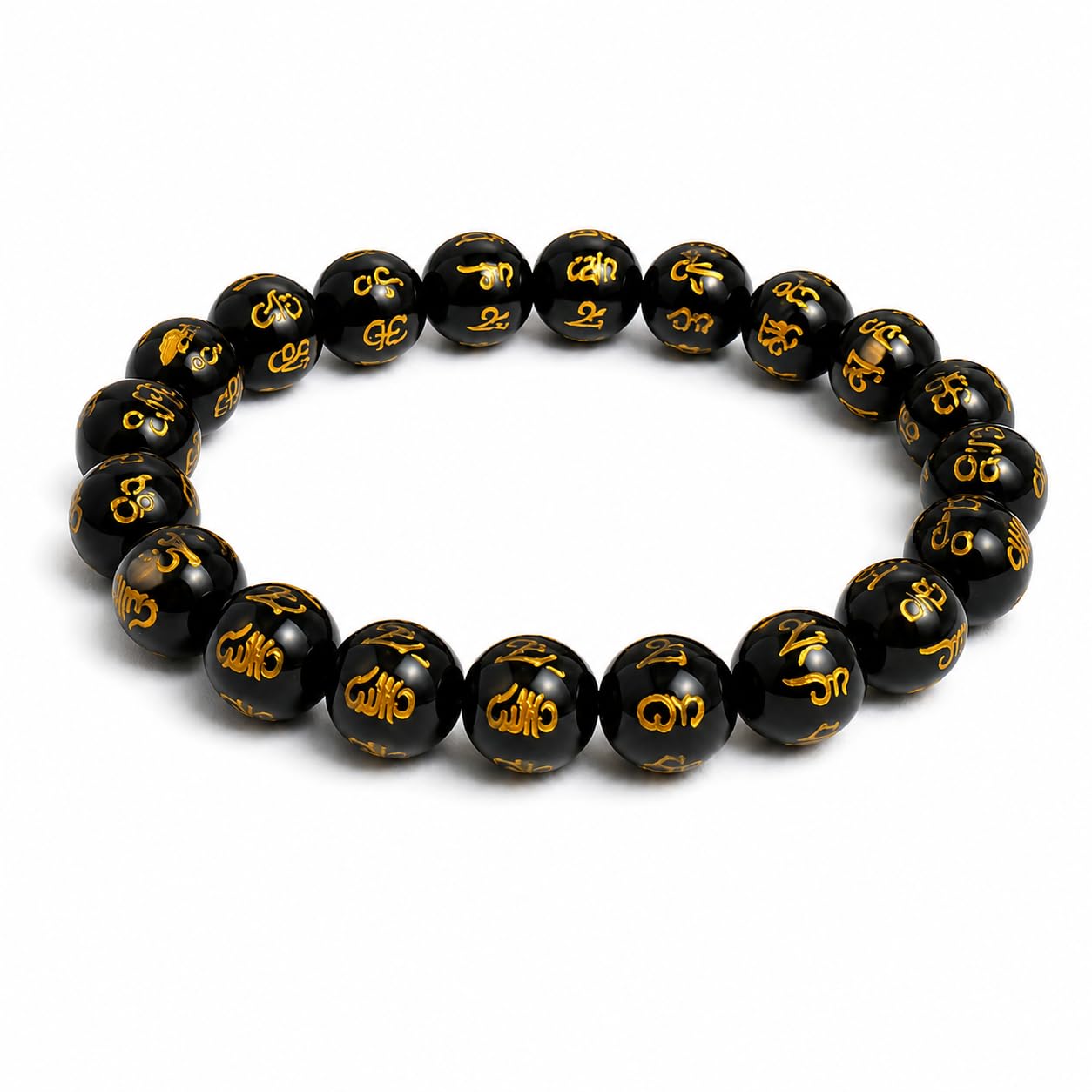 Winkels Solutions Om Mani Padme Hum Bracelet Black Men-picture-34