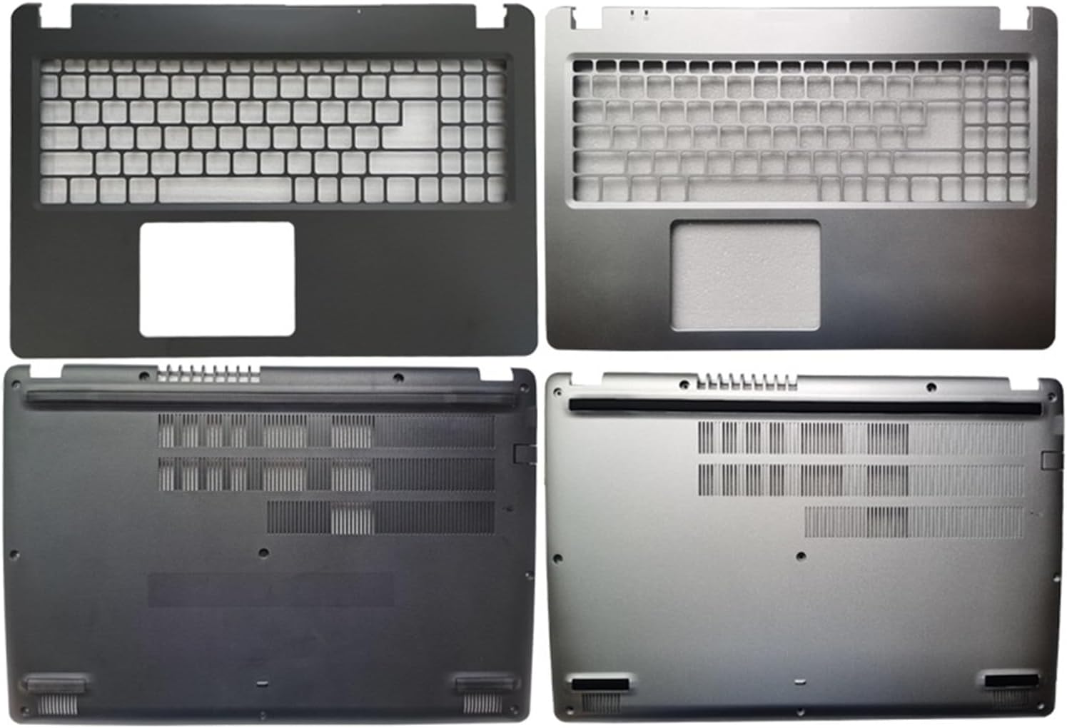 UAMOU New Compatible for Acer Aspire 3 A315-42 A315-42G A315-54 A315-54K A315-56 Palmrest Cover/Laptop Bottom Base Case Cover Cheerfully (Color : Black D Shell)