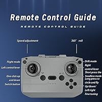 Vista 6 de Coche de control remoto 2 en 1 y avión RC Stunt Drone RC Drift Car Anti colisión Drift Drones Flying Drone para niños Avión de control remoto