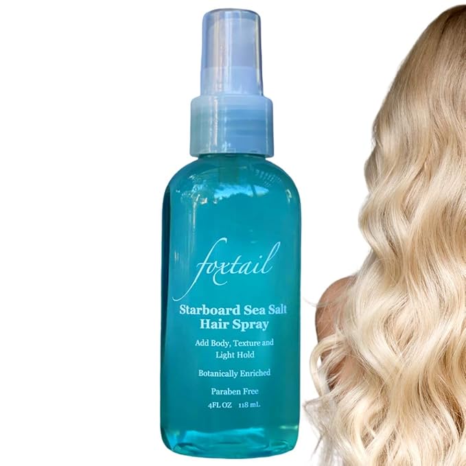 FOXTAIL Starboard Sea Salt Hair Spray Ocean Inspired