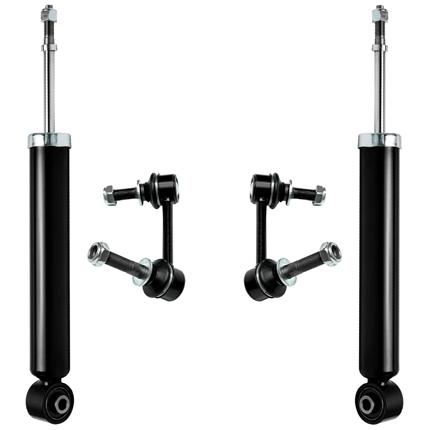 Detroit Axle - 4pc Rear Suspension kit For 2013-2019 Nissan Pathfinder