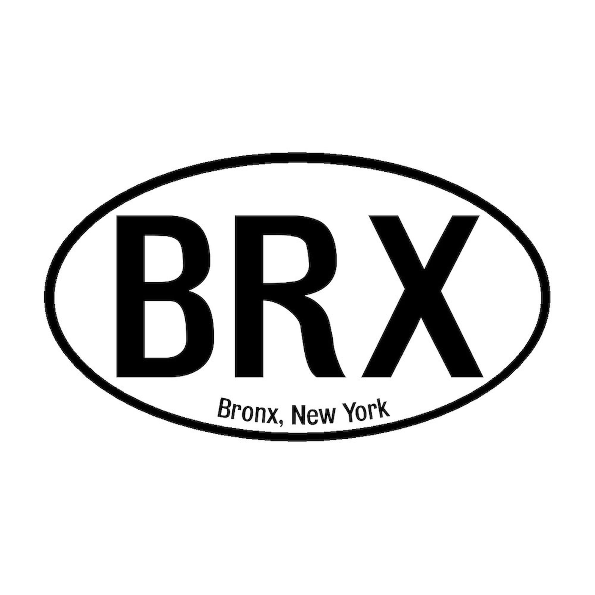 CafePress Bronx, New York Oval Sticker Oval Car Bumper Sticker