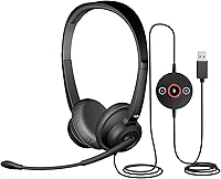 Vista 9 de Cyber Acoustics Auriculares estéreo (AC-204), estéreo de 0.138 in y adaptador Y, hogar, aula escolar K12 y educación