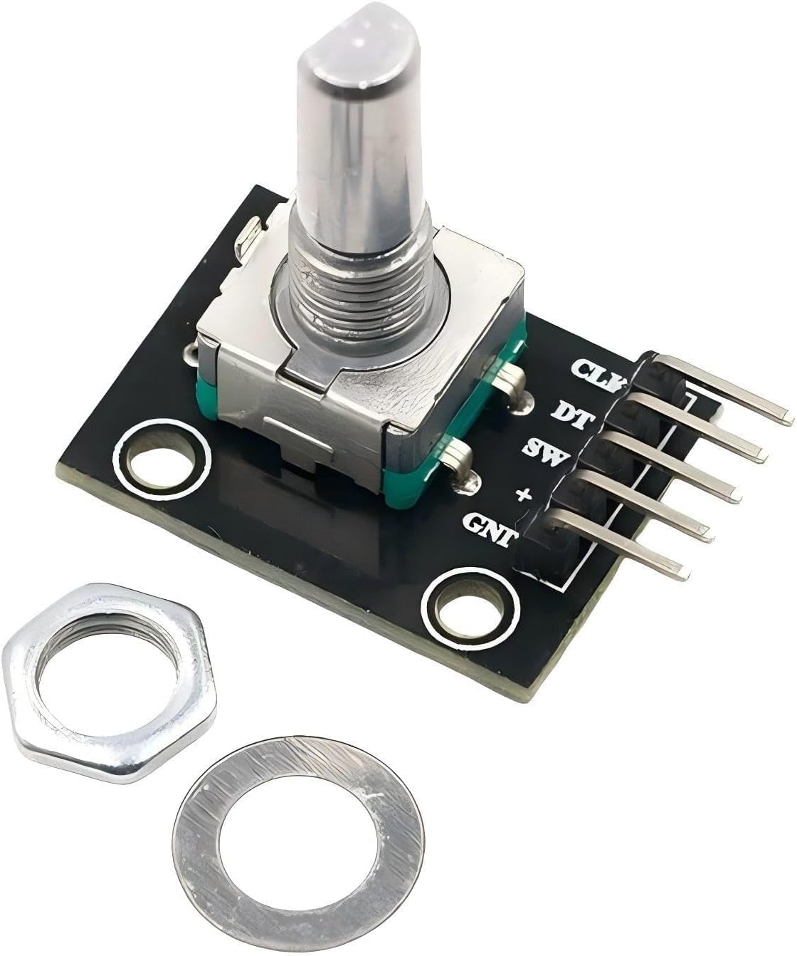 3Pack Rotary Encoder Module 360 Degree Switch Encoders with Knob Cap Brick Sensor Modules
