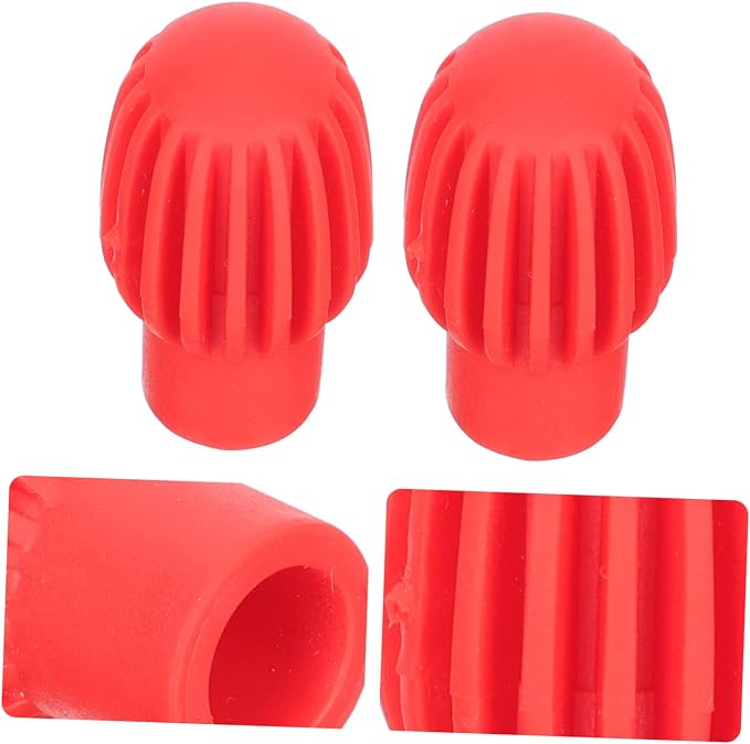 Cubiertas silenciadoras para baquetas de batería de silicona miniatura 5
