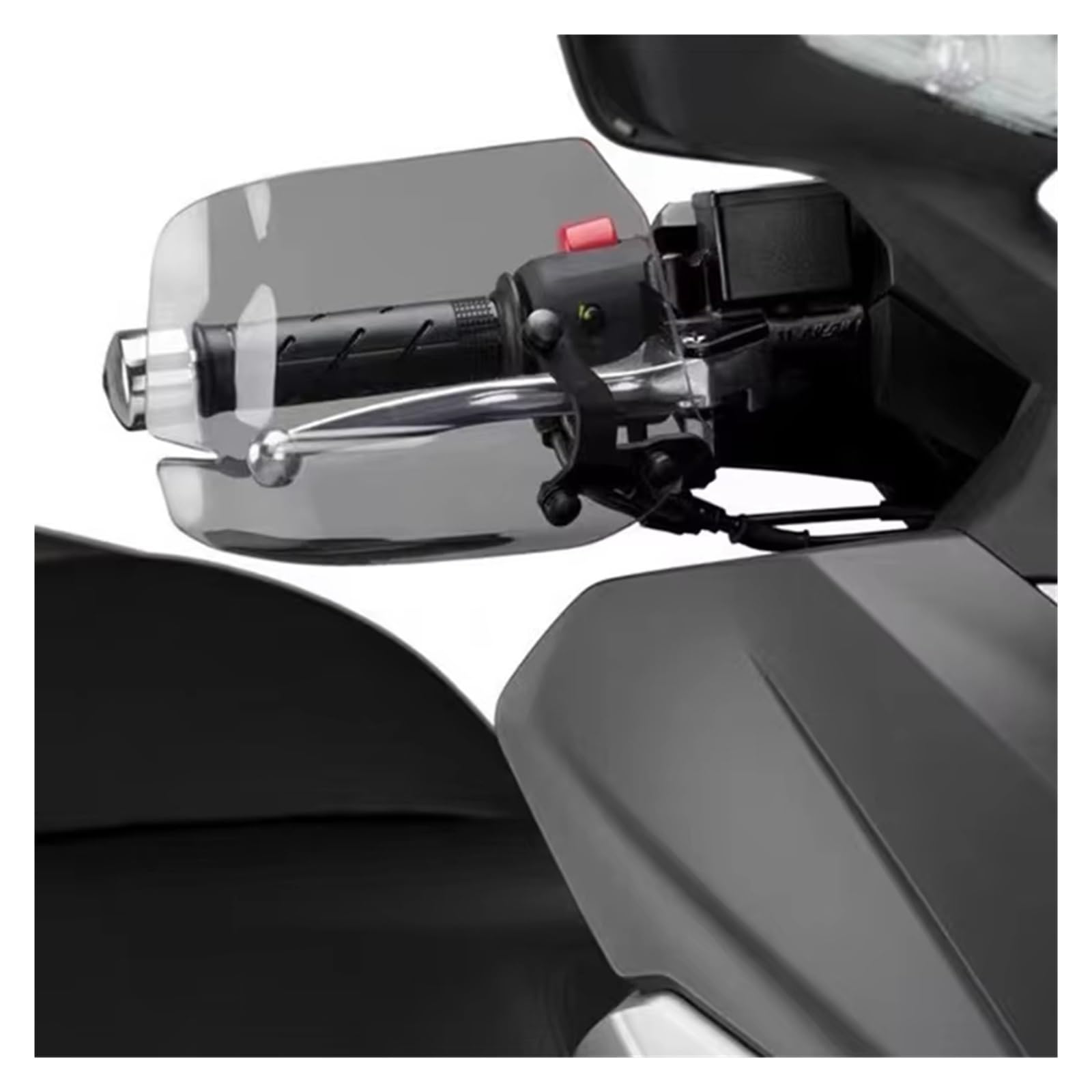 Motorrad Handprotektoren Für Rebel CMX1100 CMX500 CMX300 Motorrad Hand Guards Griff Protector Handschutz Lenker Schutz CMX 300 500 1100 Handguards(Schwarz)