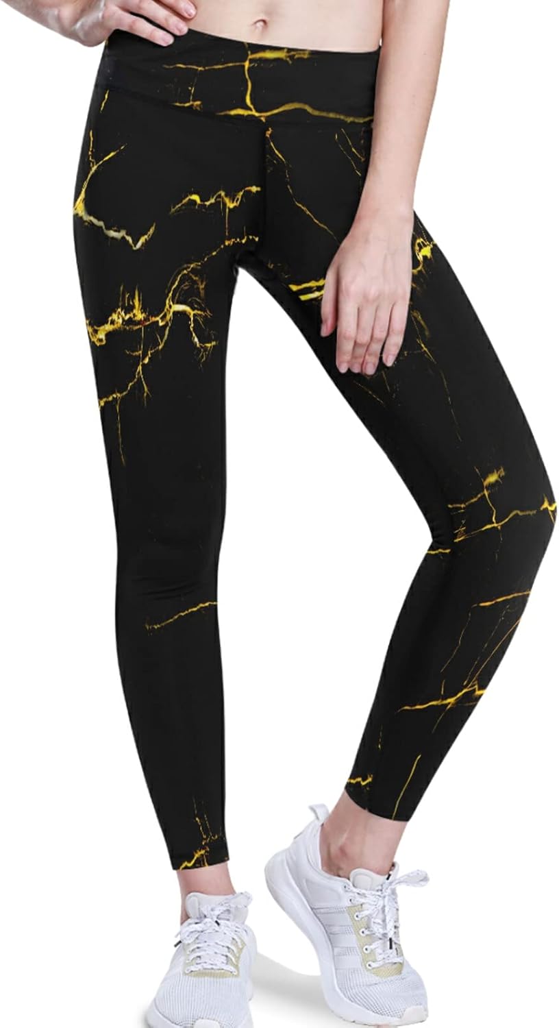 visesunny High Waisted Leggings for Women Stretch Tummy Control Yoga Pants Soft Athletic Pants for Running Cycling Workout