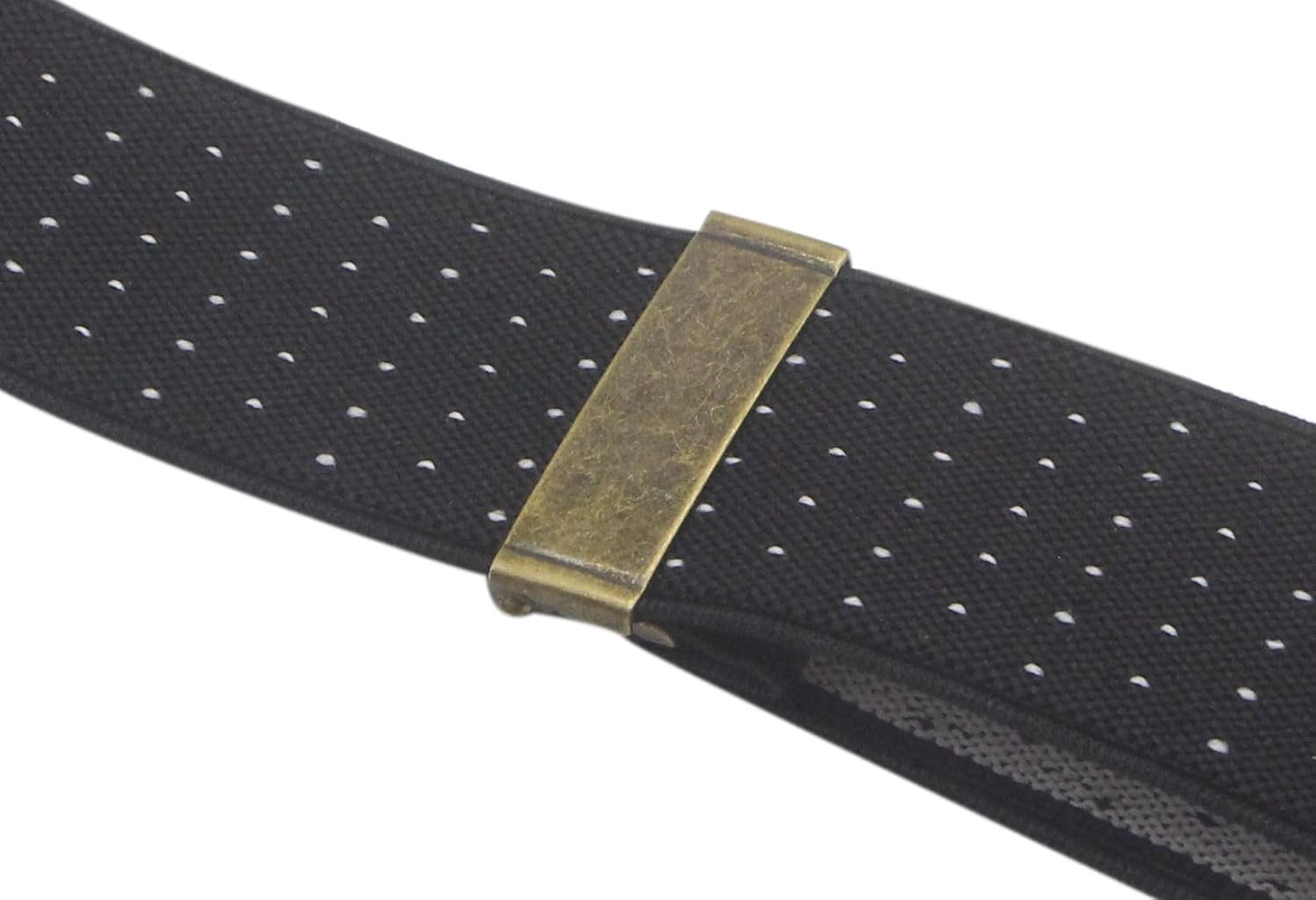 Timiot Mens Suspender 4 Swivel Strong Hooks Adjustable Braces Elastic Comfortable X Style Heavy Duty Strap - Image 4