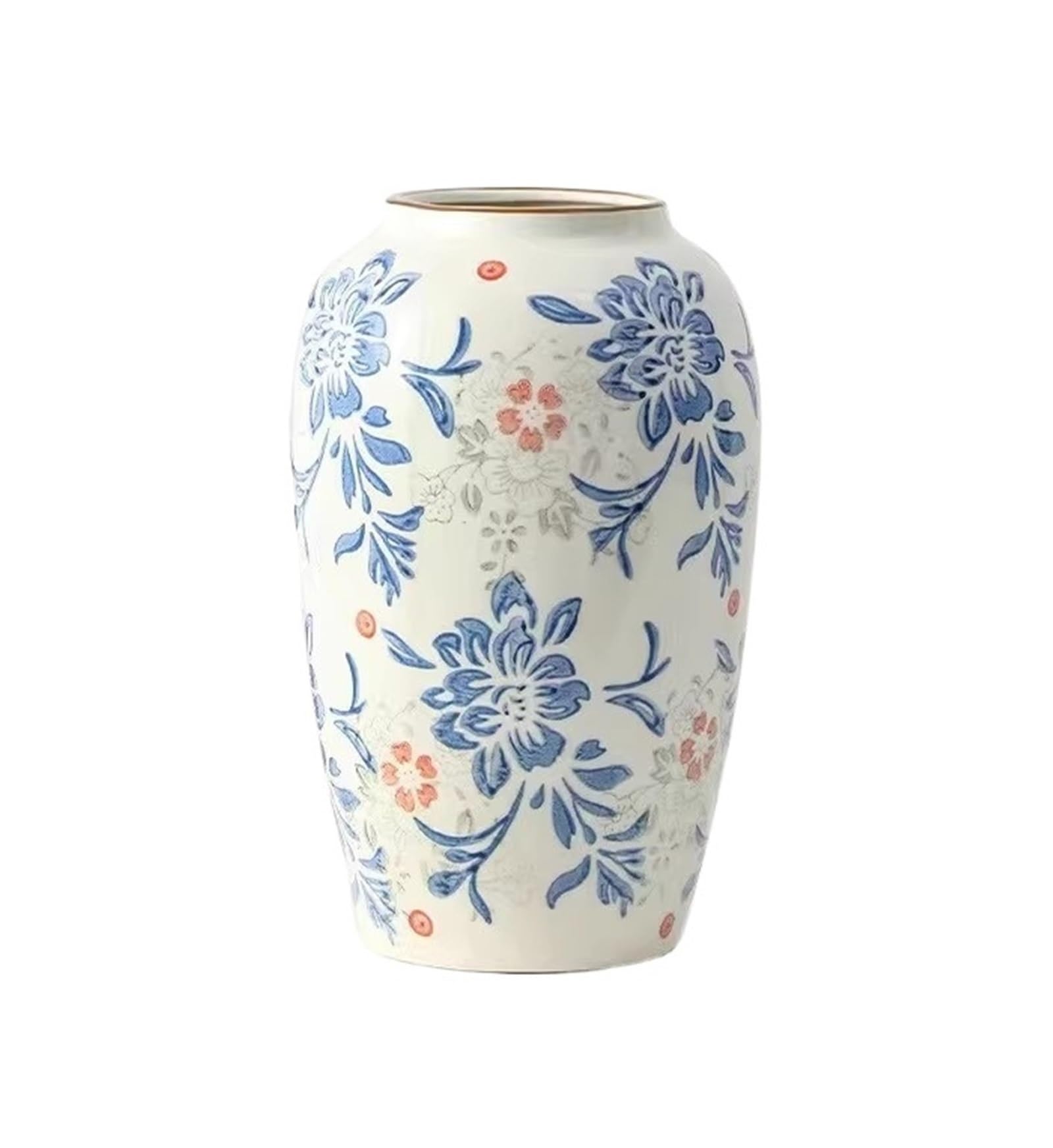 GEK208130 Vases for Flowers Ceramic Vase For Home Living Room Dining Table Farmhouse Office Decor Home Decorative Vase
