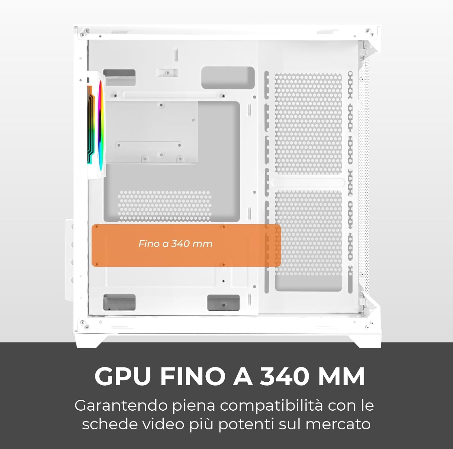 PC Gaming BIANCO Desktop i7 - RAM 64 GB - SSD 1 TB - GTX 750 8 GB GDDR5