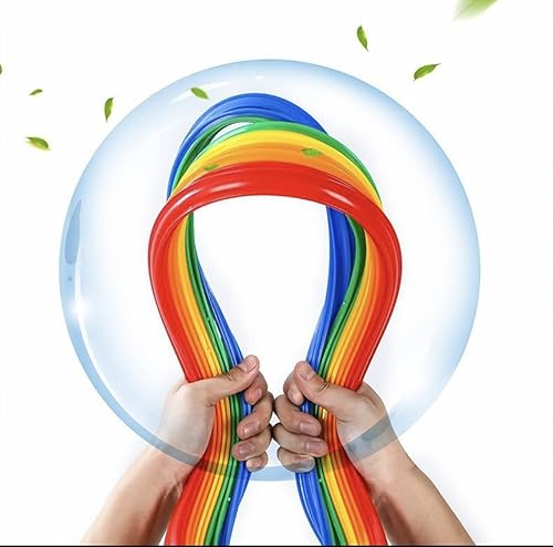 Miniatura 4 de 2 en 1 con lanzador de bolsas de frijoles, combina anillos de Hopscotch con juego de lanzamiento de bolsas de frijoles, juego de lanzamiento de