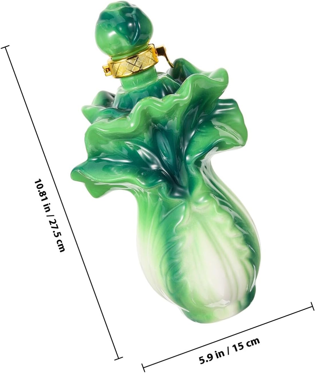 VALICLUD Ceramic Liquor Bottle Sealed Empty Wine Jar 1 Jin Capacity Porcelain Wine Container Home Bar Decorative Sealing Storage Vessel