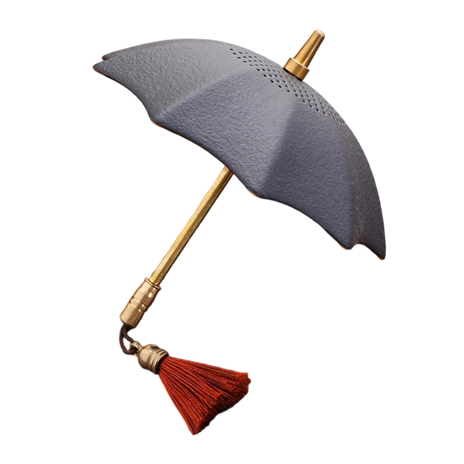 Filtre à thé céramique pour feuilles mobiles infuseur avec poignée durable