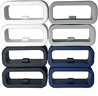 Vista 1 de Anillos de sujeción de correa de reloj de 0.709 in de repuesto para Garmin Vivoactive 4S/Vivomove 3S/Garmin Forerunner 255s/255s Music/Forerunner