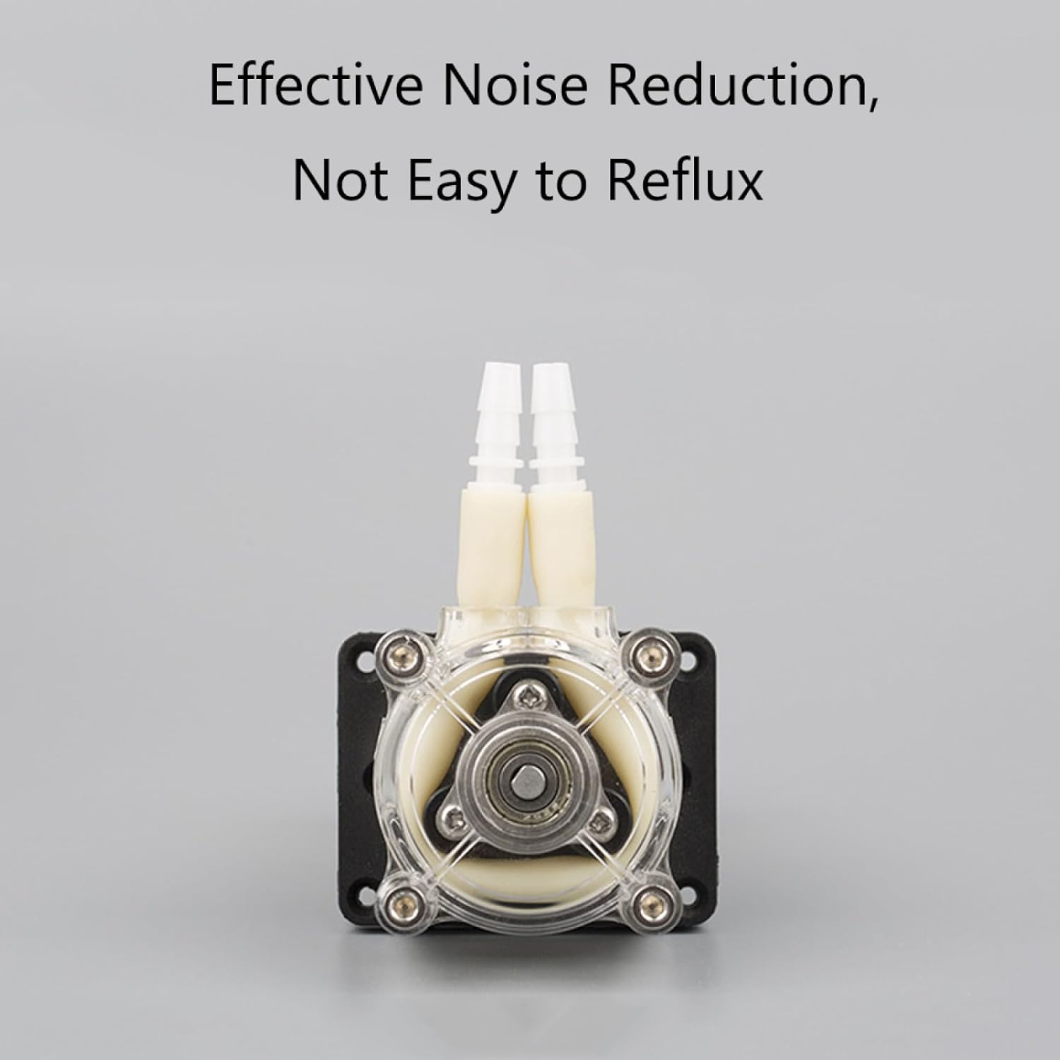 SEIWEI High Flow Peristaltic Liquid Vacuum Pump, 420ml/min Self-Priming Circulation Pump for Aquarium Lab Analytical, Kitchen & Washer Machine (Moedl B, Composite Tube)