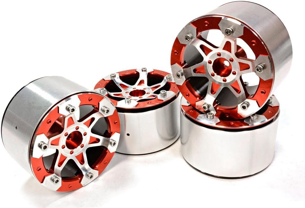 Integy Billet Machined High Mass 6 Spoke 2.2 Size Wheel for 1/10 Rock Crawler