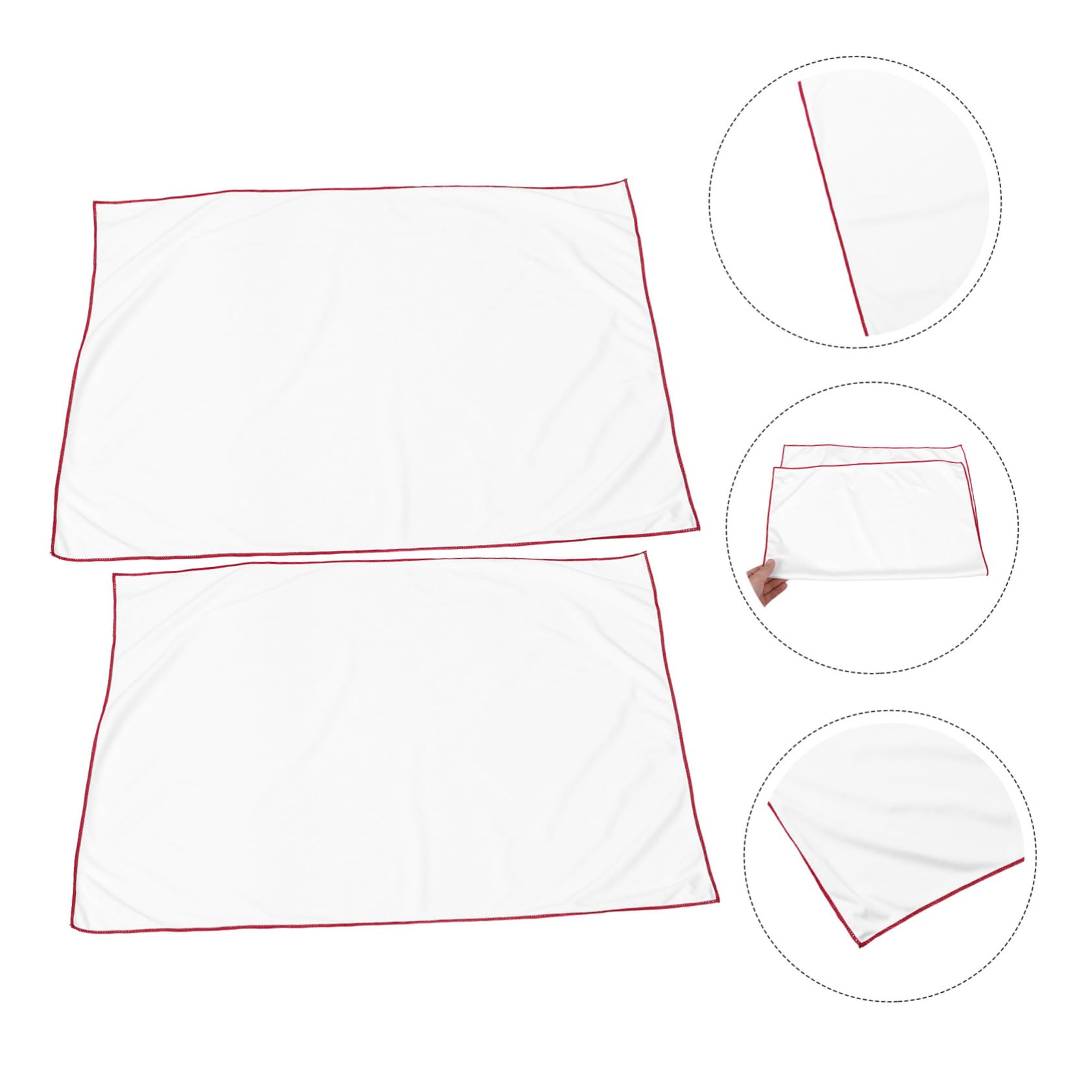 10 Piezas Paños de Microfibra para Pulir Cristalería Toallas sin Pelusa para Secar Copas de Vino Cristalería y Limpieza de Lentes de Cámara Reutilizables y Duraderas