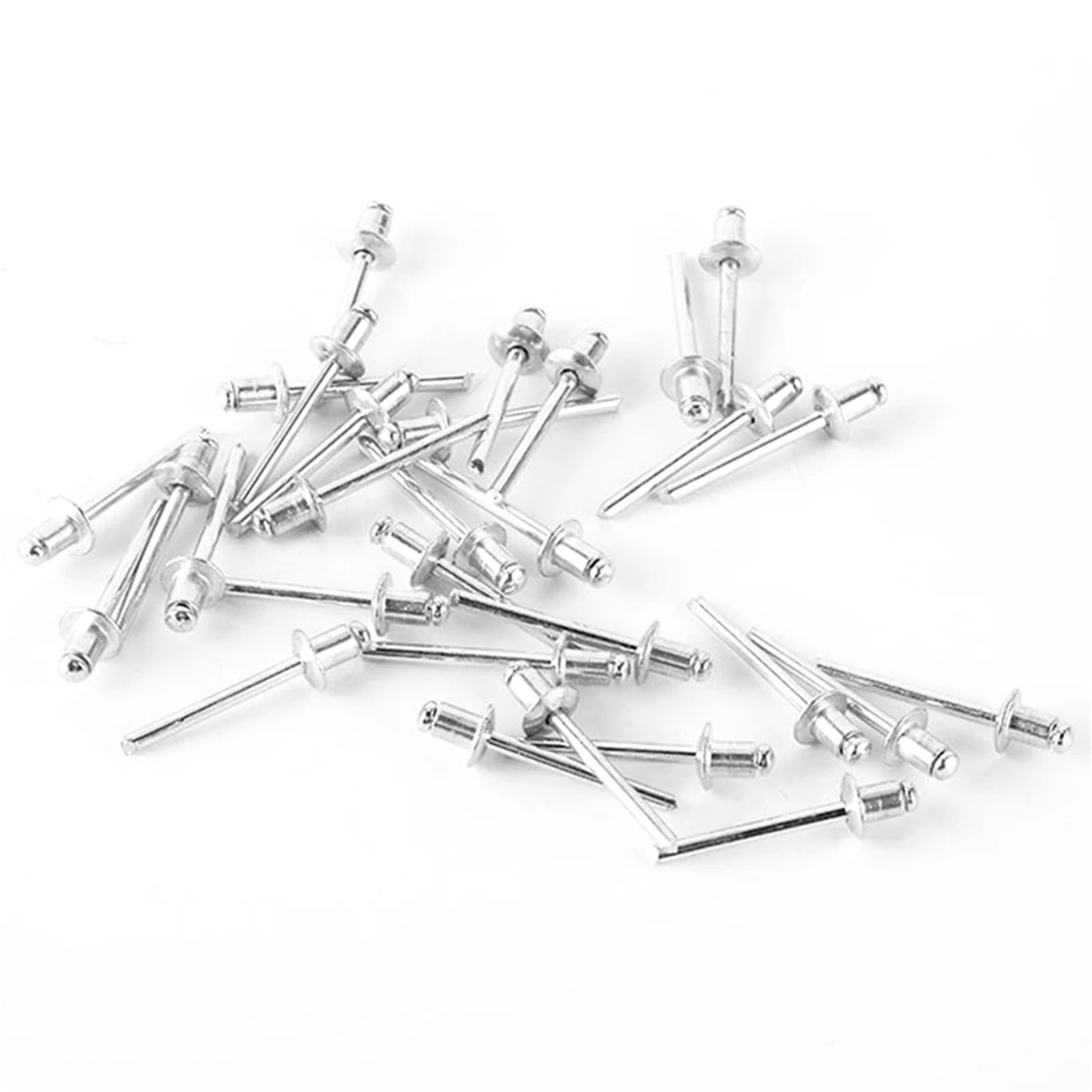Remaches ciegos autoconectables para decoración de madera, 200 unidades, 2,4 mm, 3,2 mm, 4 mm, 4,8 mm, herramientas ligeras resistentes a la corrosión (2,4 mm)