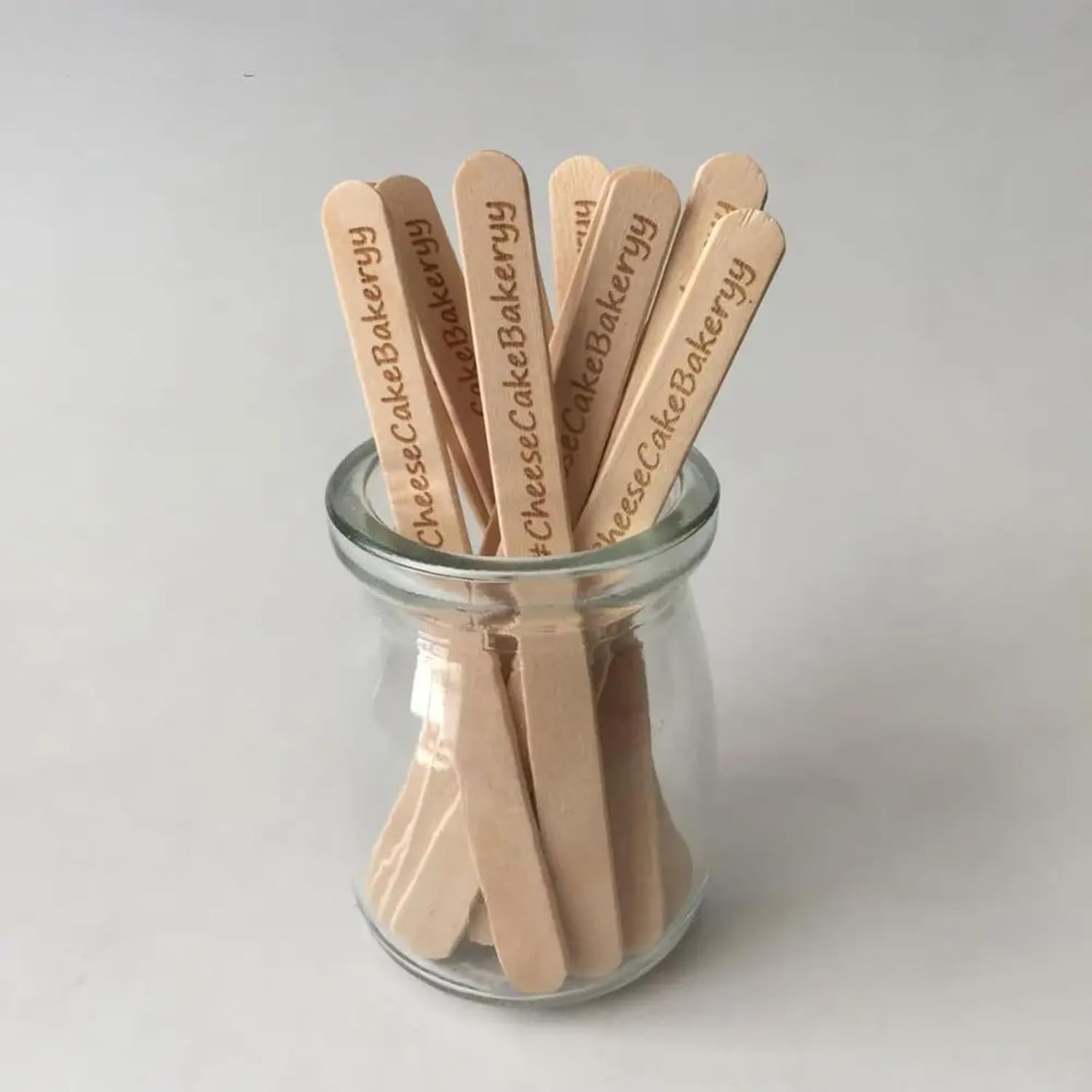 Personalized Laser Engraved Popsicle Stick Ice Cream Sticks Customized Cakesicle Sticks Birthday Baby Shower Craft Sticks (100pcs)