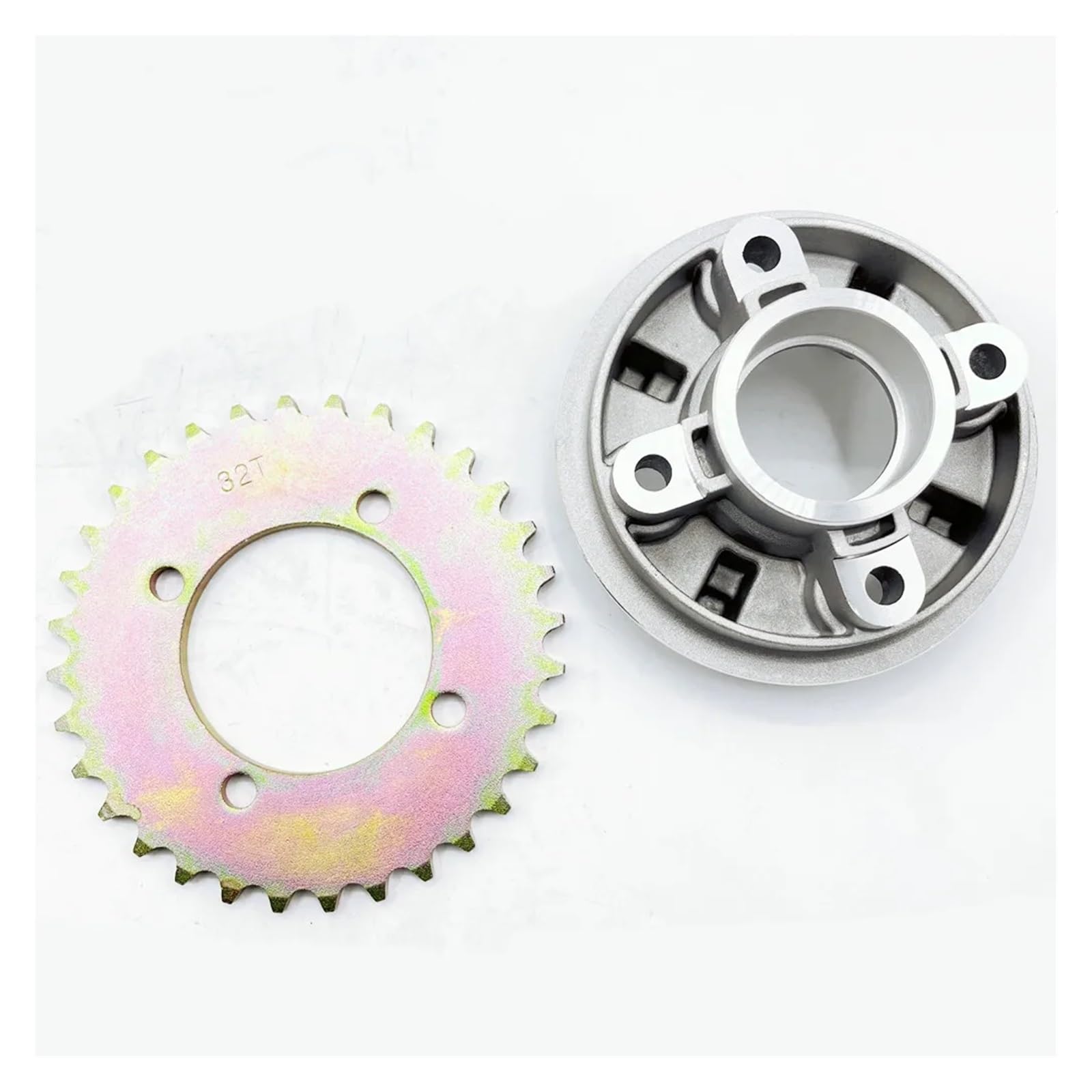 Mfzkaw One Color 32T Hub Holder Rear Sprocket For Pw80 Py80 Motorcycle Parts Dirt Bike