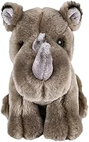 Vista 1 de Rhode Island Novelty Peluche de rinoceronte de 7 pulgadas
