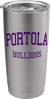 Portola High School HS Irvine CA Retro Stainless Steel Insulated Tumbler