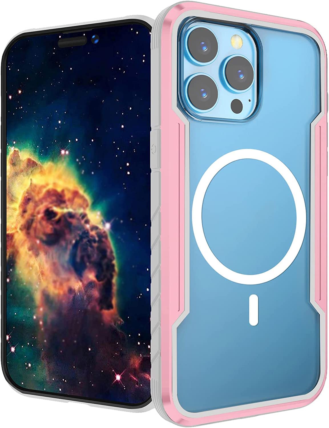 Coque transparente iPhone 14 Pro aimants puissants premium - 8