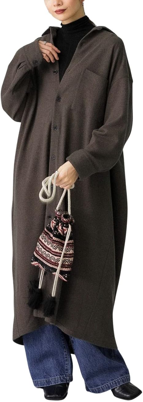 Amazon Co Jp ケービーエフ ワンピース ドレス 起毛シャツワンピース レディース Kb17 26y290 D Khaki One 服 ファッション小物 Amazon Co Jp ケービーエフ ワンピース ドレス 起毛シャツワンピース レディース Kb17 26y290 D Khaki One 服 ファッション小物