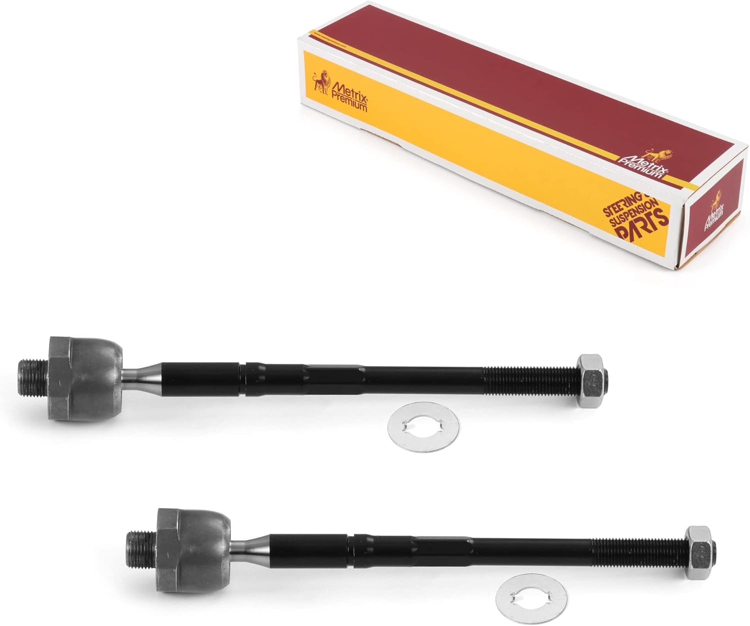 Metrix Premium Chassis Parts - 2 PC Front Inner Tie Rod End Kit Fits 04-05 Chevrolet Colorado 4WD, 04-05 Colorado RWD, 04-05 GMC Canyon 4WD, 04-05 GMC Canyon RWD, Replacement EV80433, Made in Europe